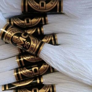 B5200 White DMC Mouline Stranded Cotton