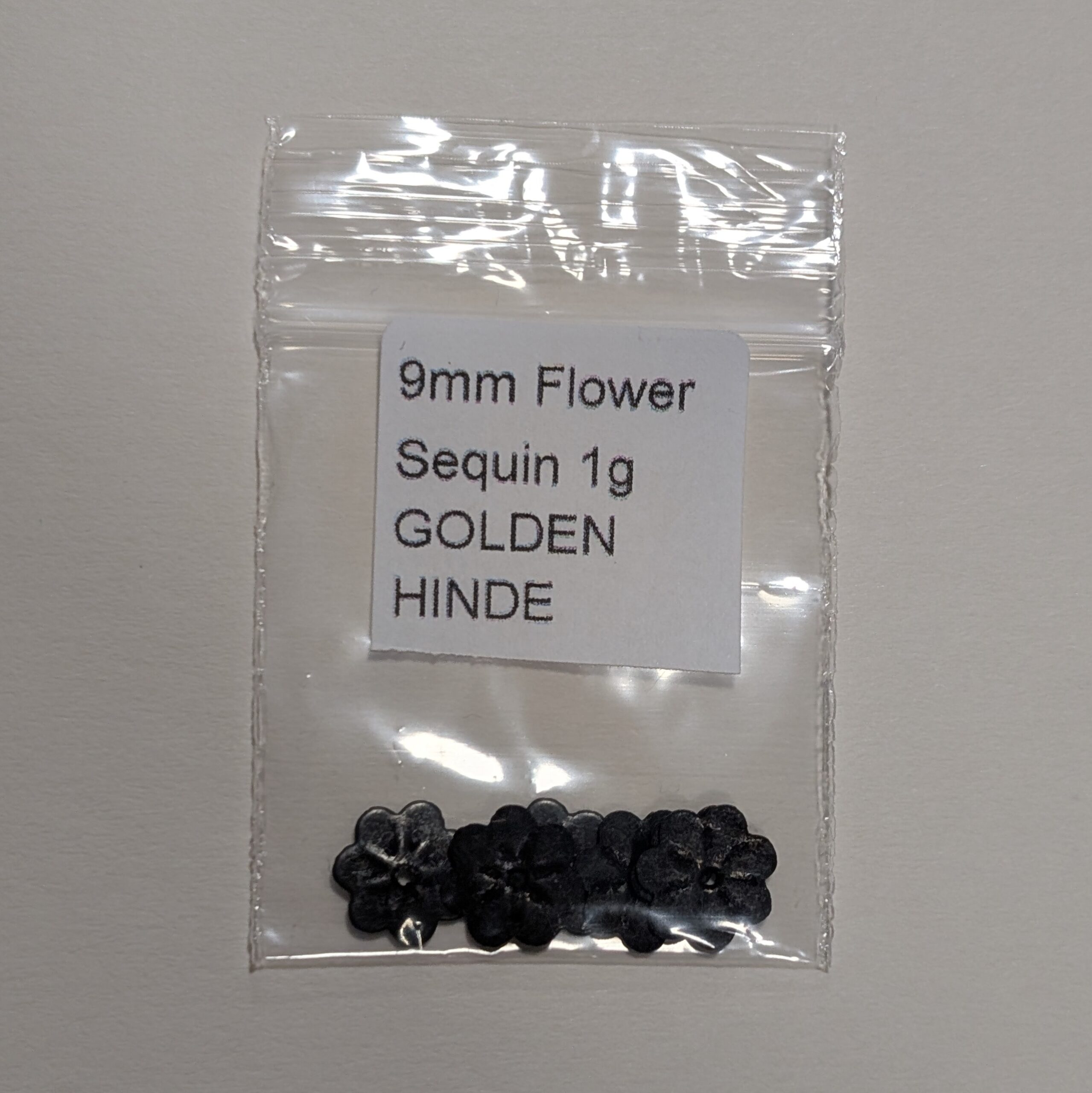 Metal Flower Sequin 9mm - Image 2