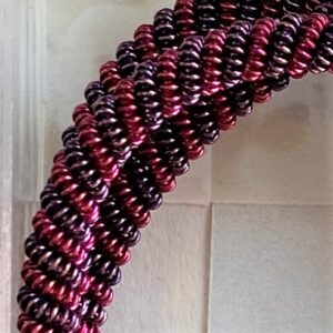 CP102 Aubergine Spiral Purl