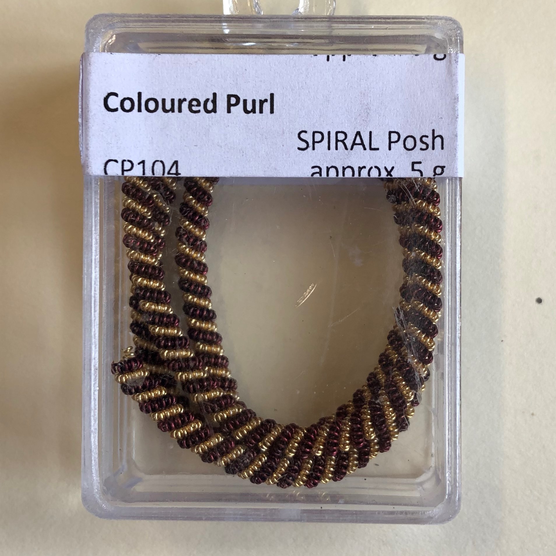 CP104 Posh Spiral Coloured Purl - Image 2