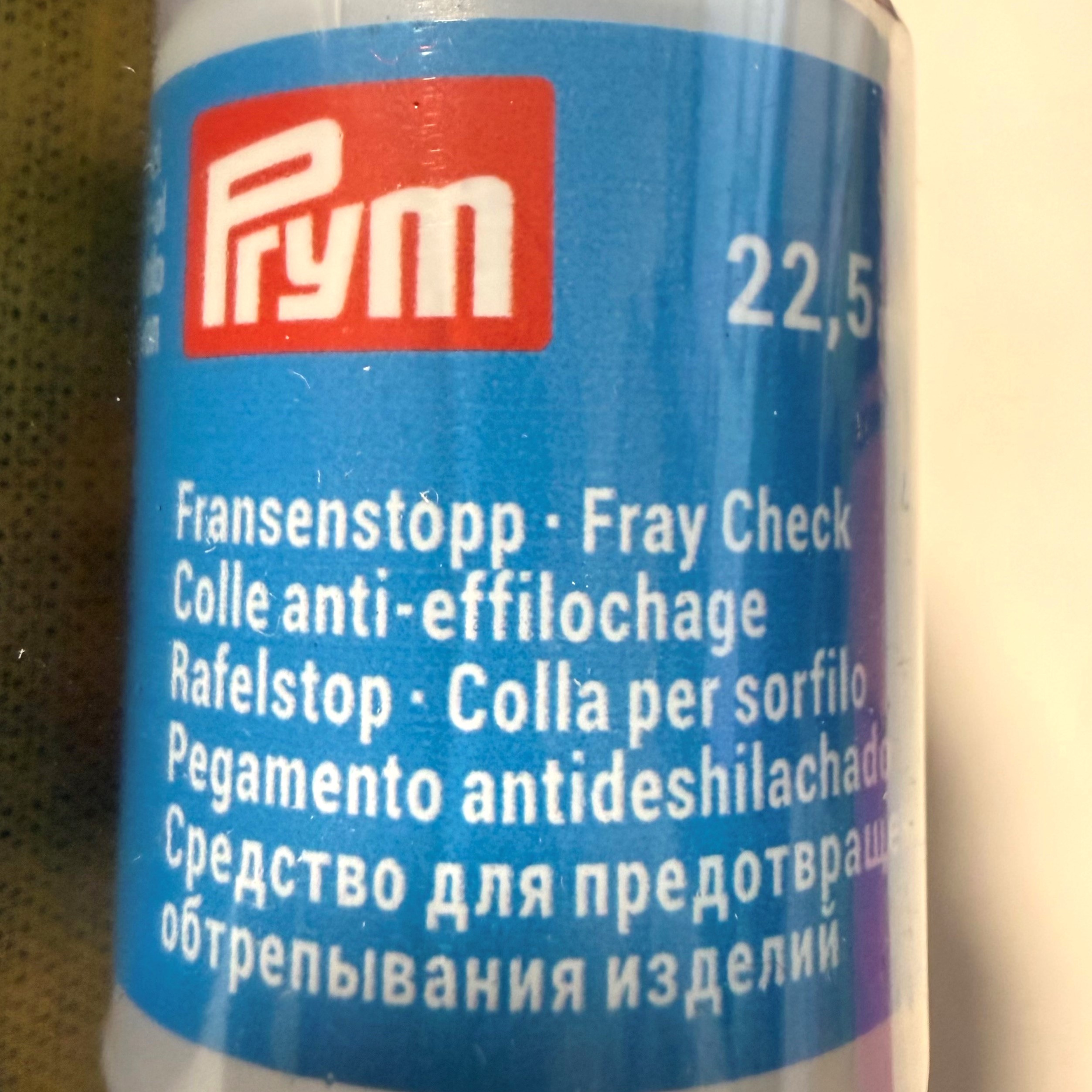 Prym Fray Check Fabric Sealant - Image 2