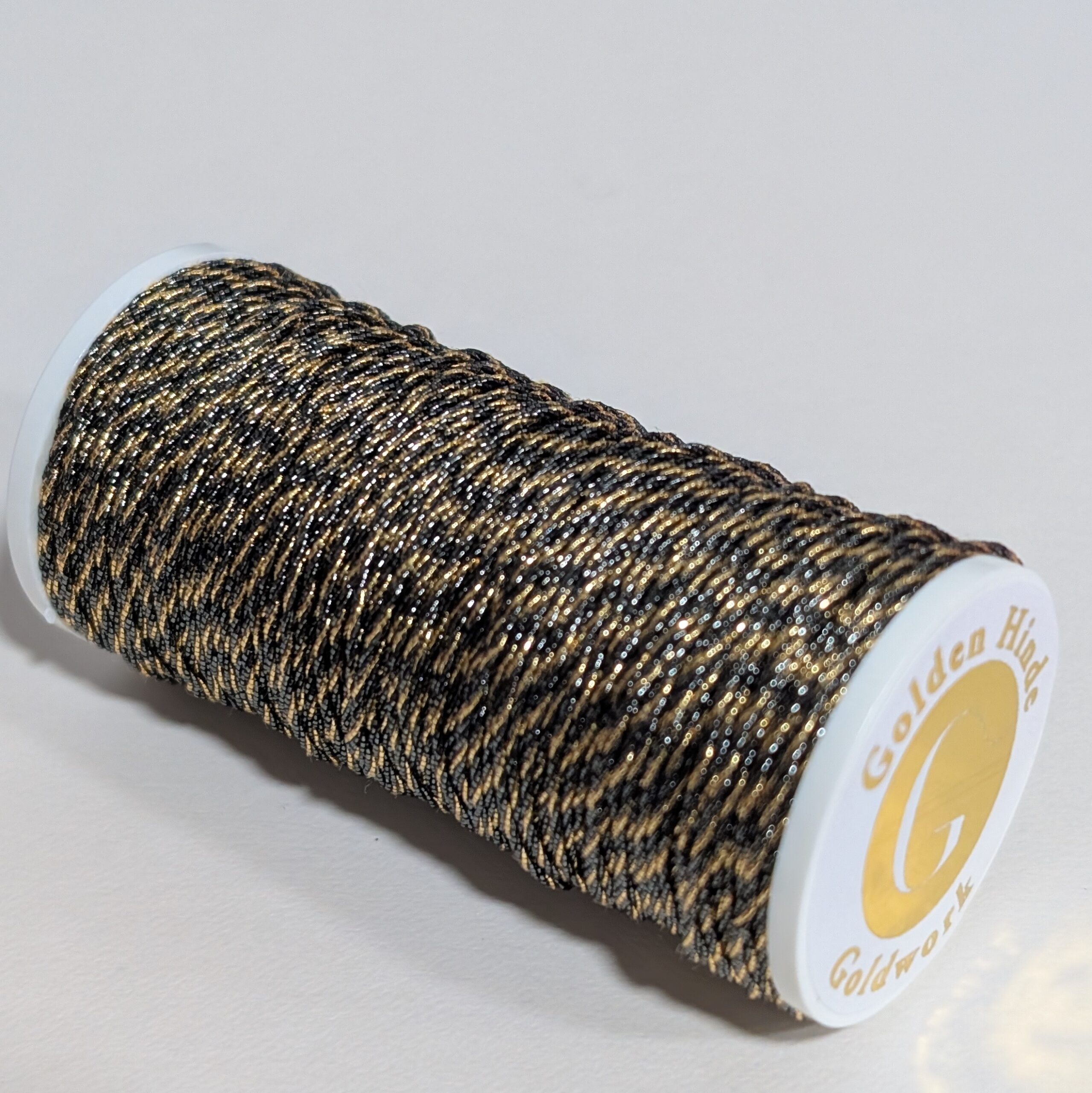 3 ply Twist Gold/Black - Image 2