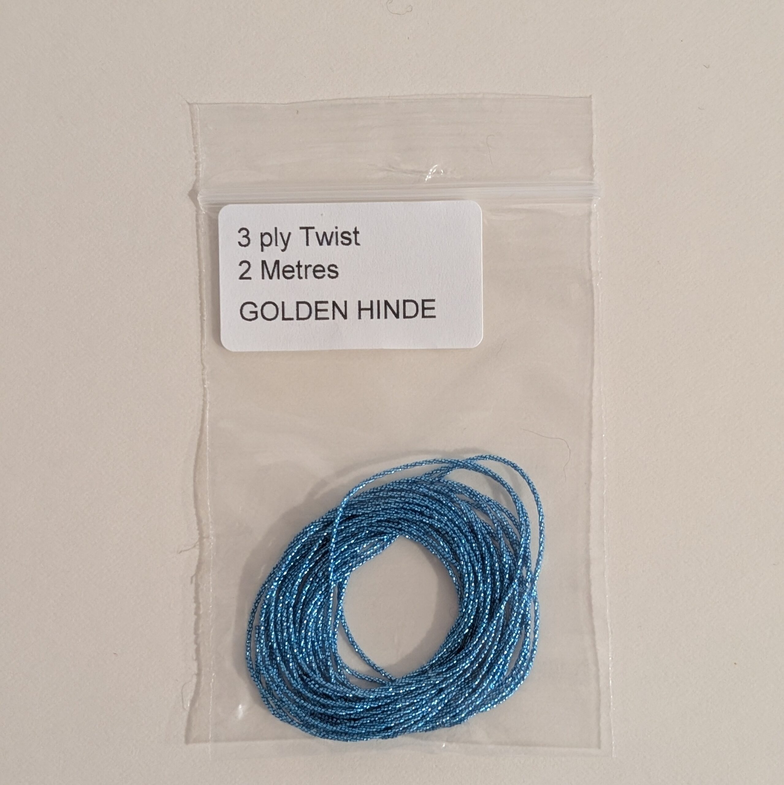 3 ply Twist Peacock Blue - Image 3