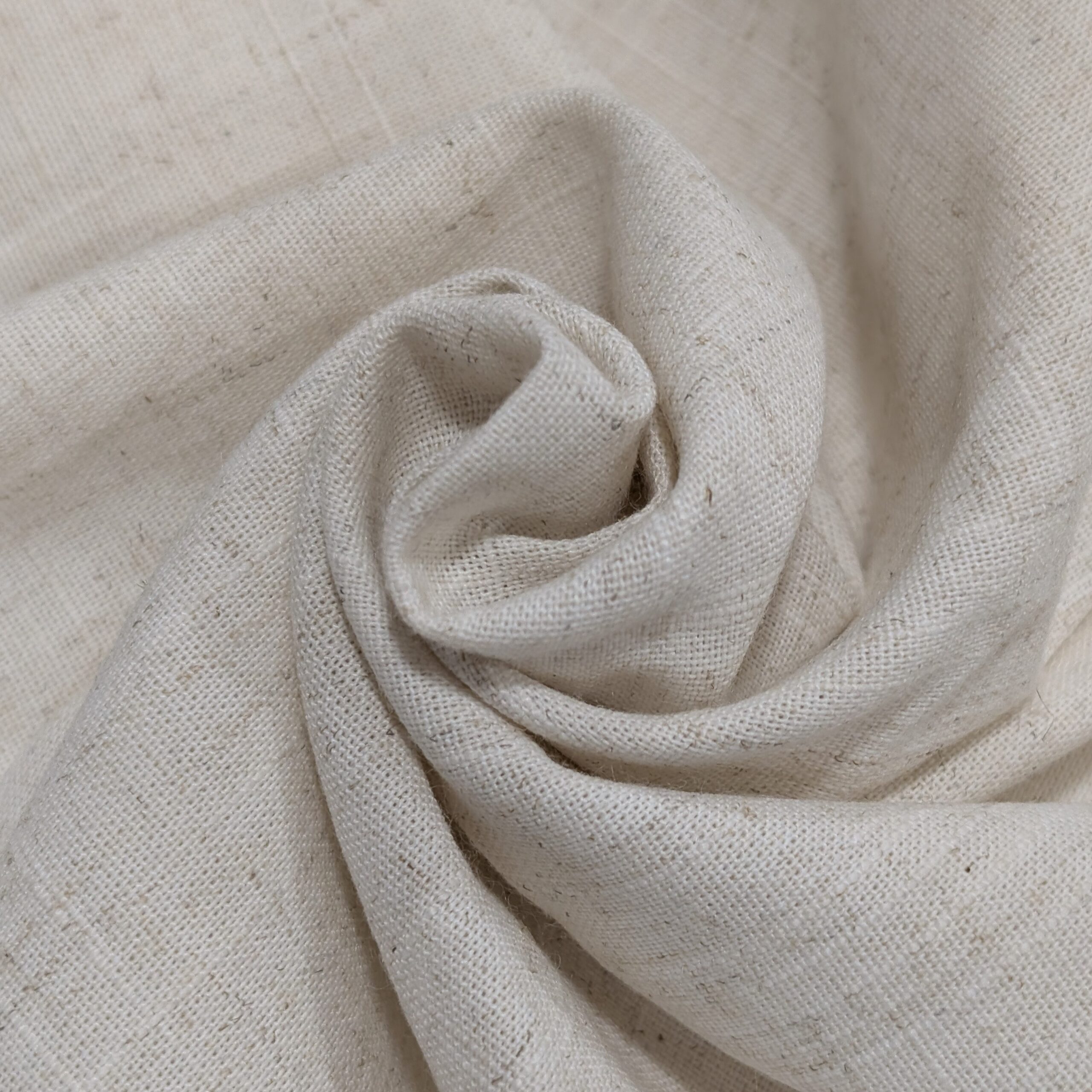 Flecked/Unbleached Natural Linen