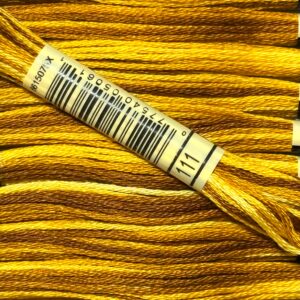 111 Harvest Gold (Variegated) DMC Stranded Cotton