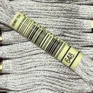 648. Pebble Grey DMC Mouline Stranded Cotton