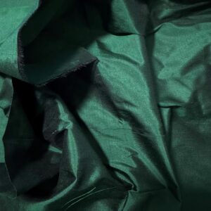 Silk Dupion Forest Green