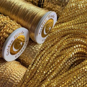 Goldwork threads and wires